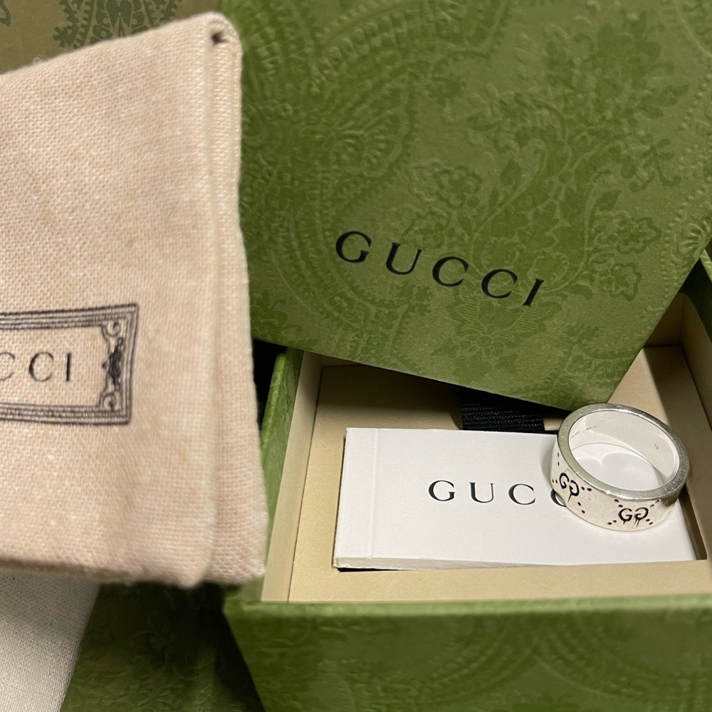 Authentic Gucci Ring complete set size 19 - Picture 12 of 12
